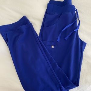 FIGS Kade scrub pants in Royal